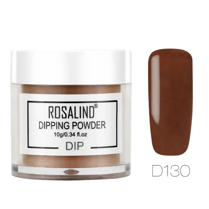 Nail polish powder for natural nails