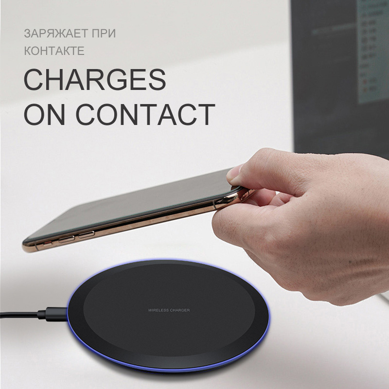 10W 5W USB Fast Wireless Phone Charger - Image 4