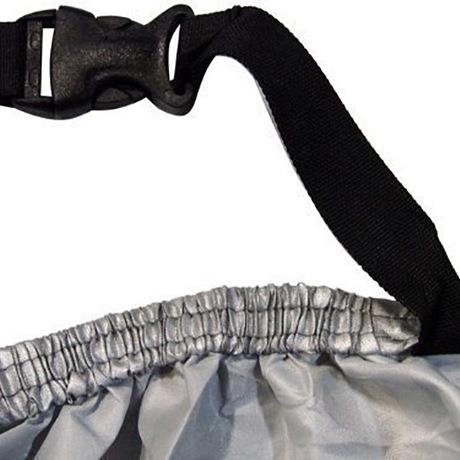 Motorcycle hood motorcycle coat sports car hood (Black-L)