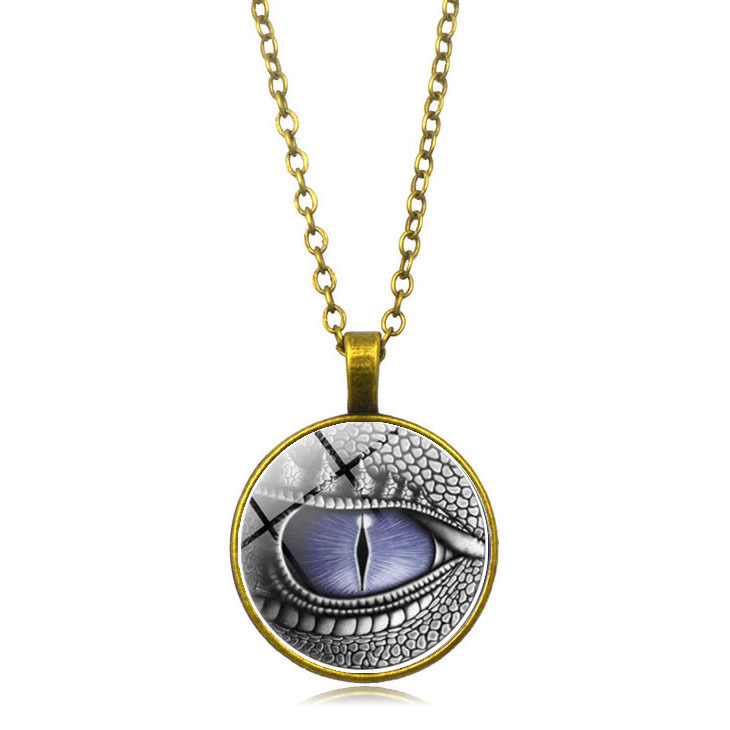 Longan Time Gemstone Alloy Necklace