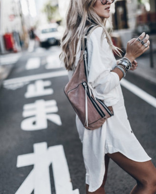 Lapel loose casual shirt