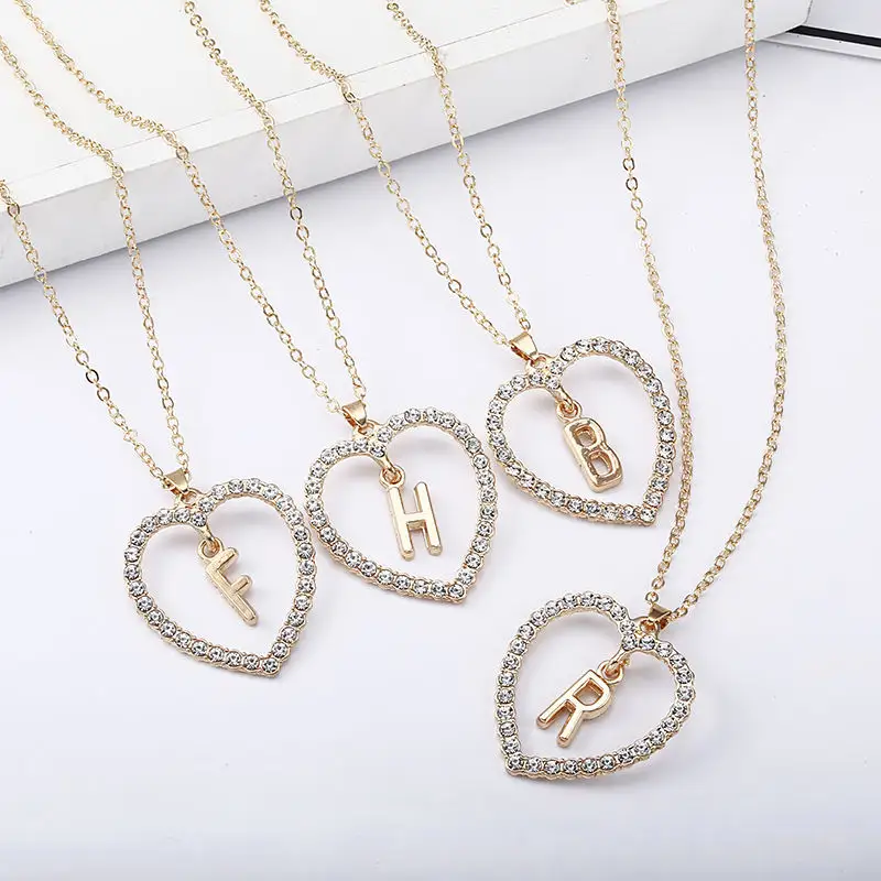 Romantic Love Pendant Necklace for Girls
