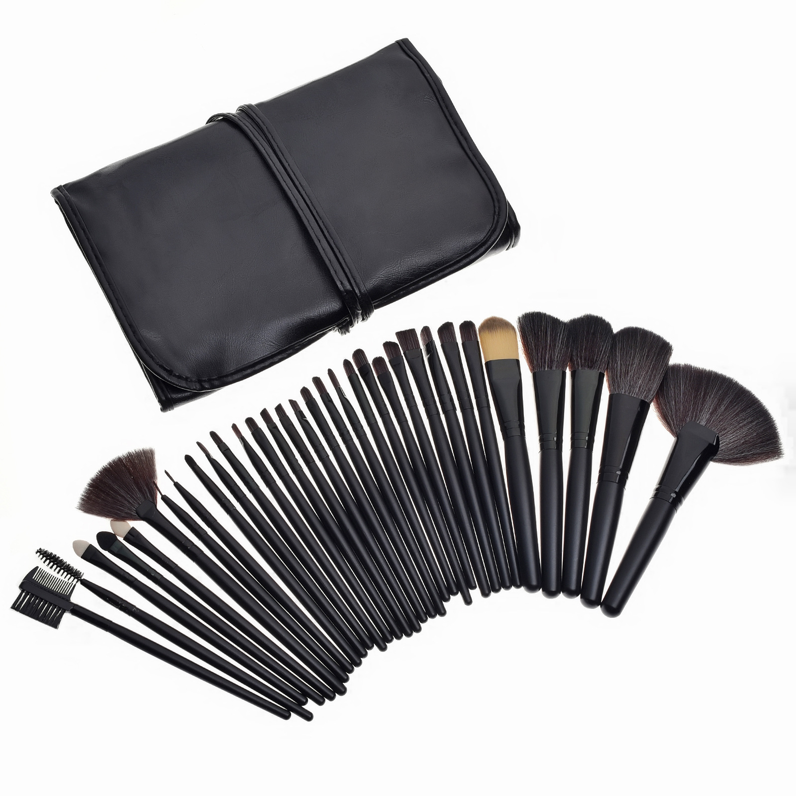 Makeup brush bag Black - Shop at LoveMi