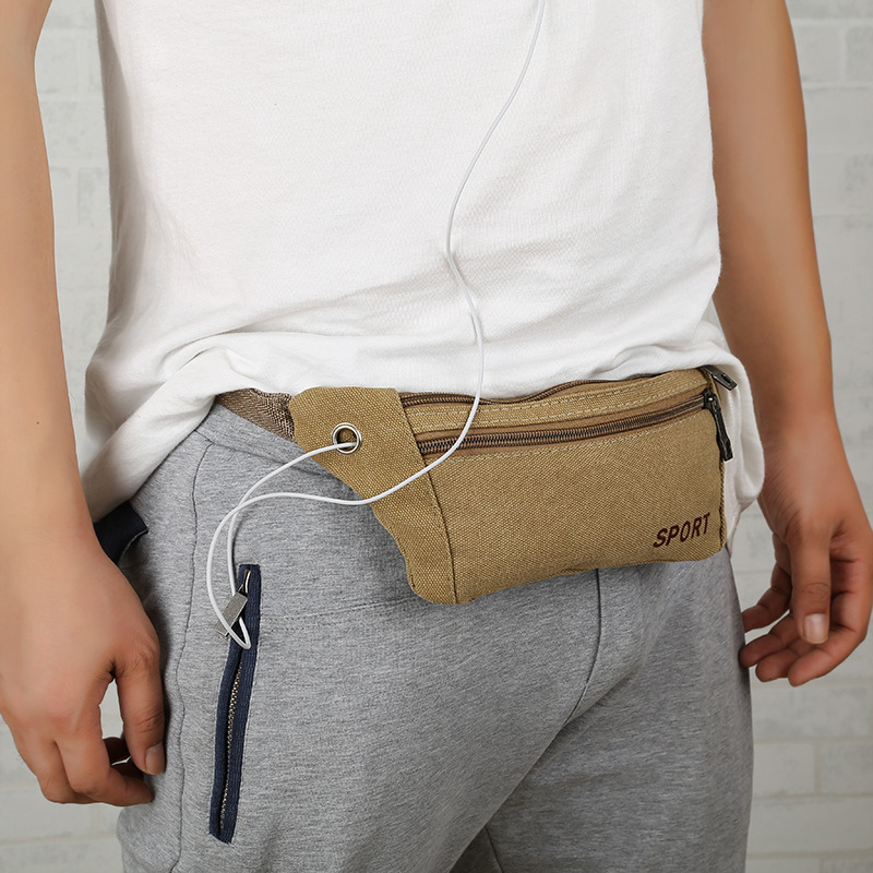 Multi-functional canvas pockets for men — foto 7