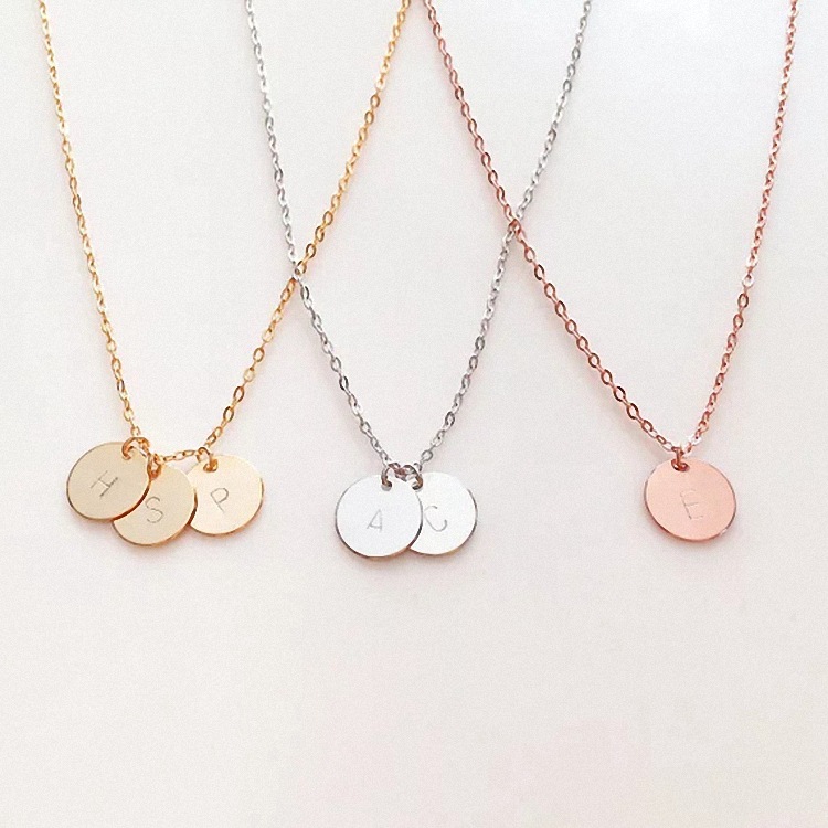 26 alloy letter necklace
