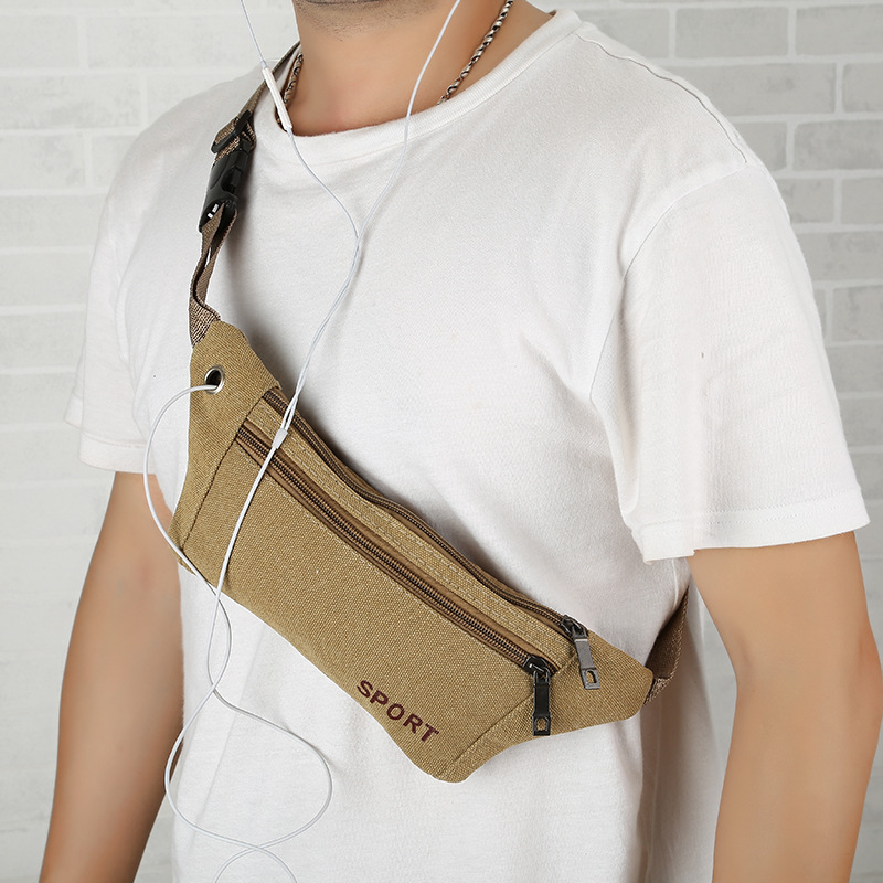 Multi-functional canvas pockets for men — foto 3