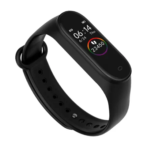 Smart Bracelet Fitness Tracker Waterproof Heart Rate Blood Pressure