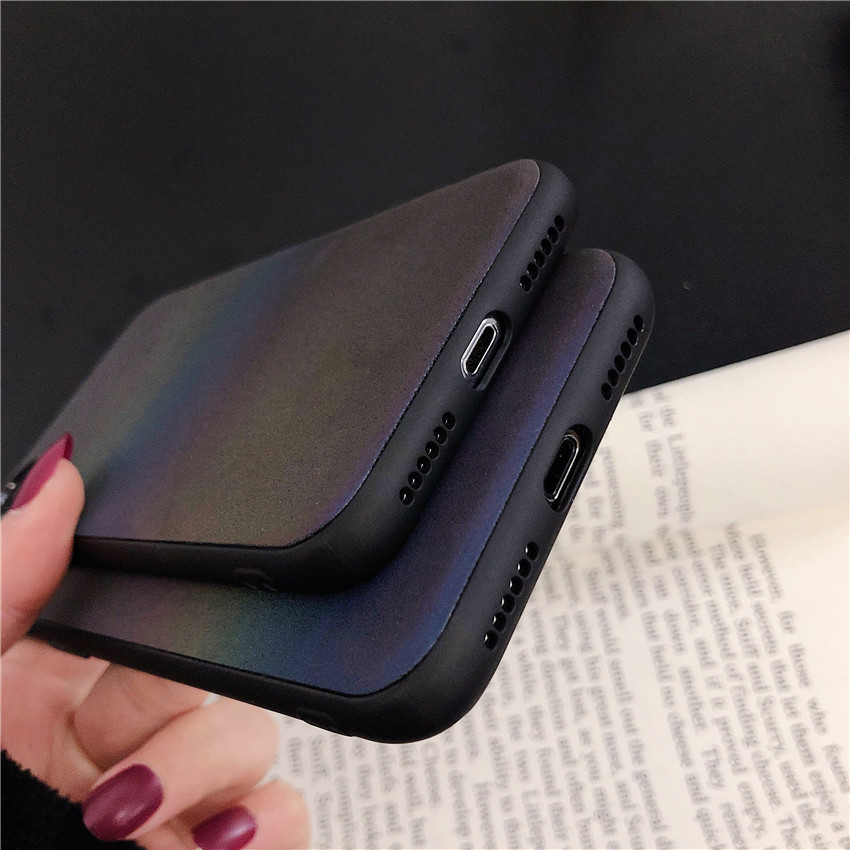 Compatible with Apple , Gradient reflective phone case - Image 3
