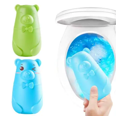 Blue Bubble Toilet Liquid Detergent Treasure