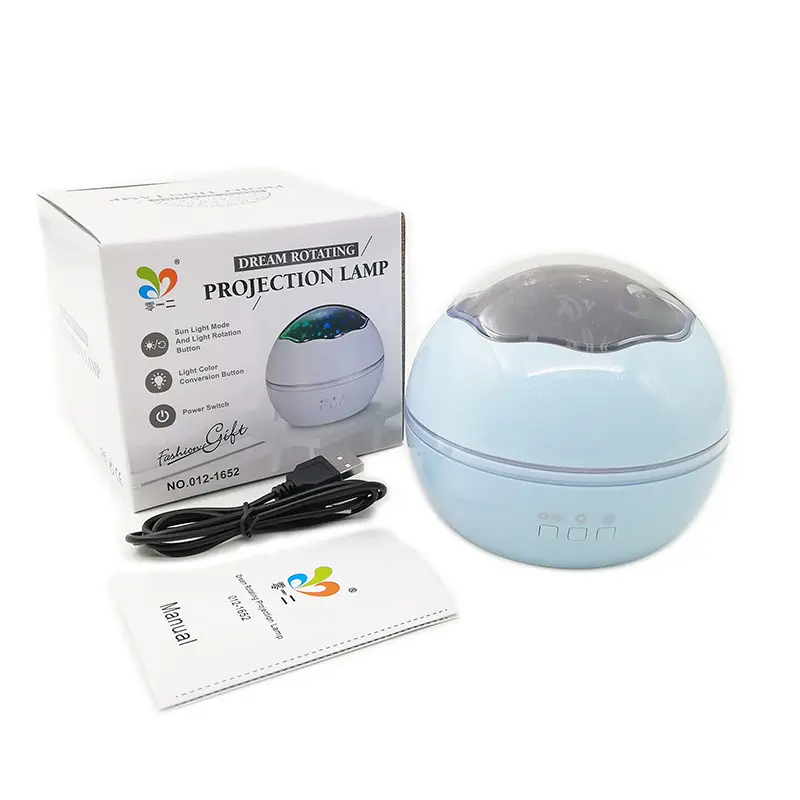 Star projector lamp USB baby sleep light