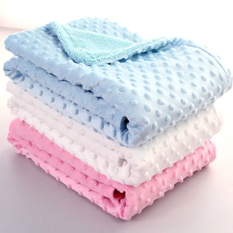 Polar Dot Baby Blanket Newborn Swaddle Wrap