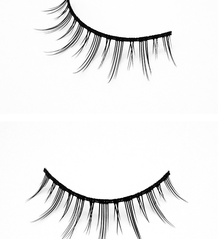 Five Pairs Of Grinding Pointed False Eyelashes Three-dimensional