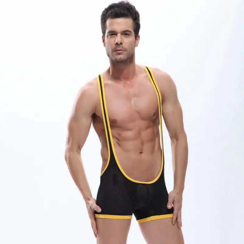 Mesh breathable jumpsuit