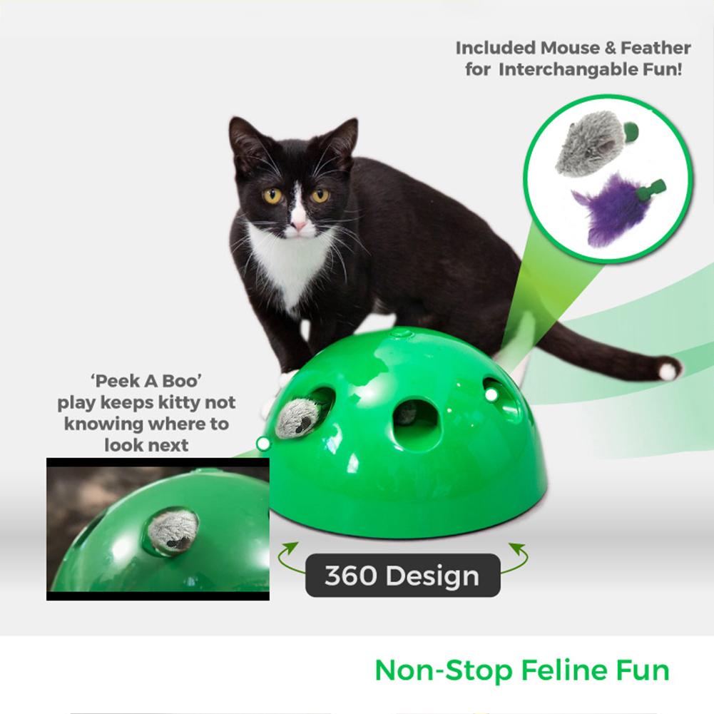 Cat Toy Funny Cat Interactive Toy At Scratching Device For Cat Sharpen Claw Play Cat Training Toy Pet Supplies — foto 7