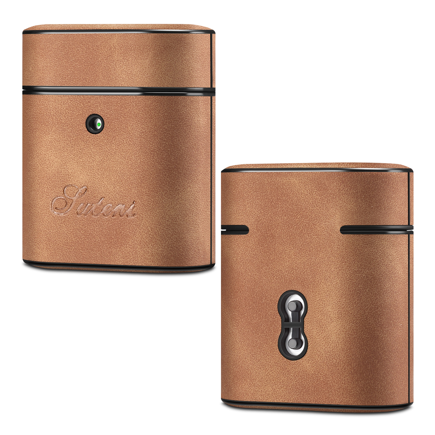 Compatible Leather Earphone Cover - Image 2