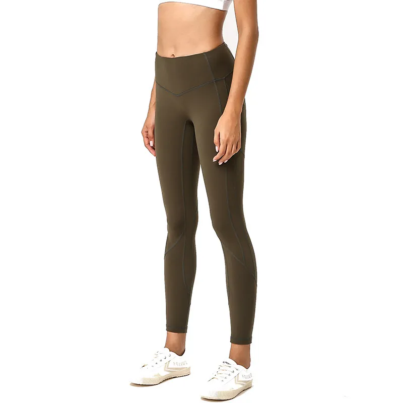 Sanding yoga pants - Green