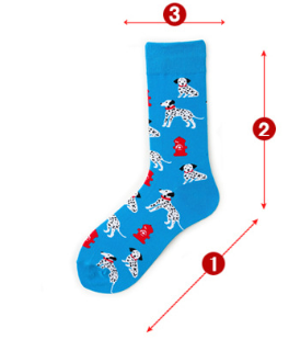 Title 1, Colorful cartoon cotton socks