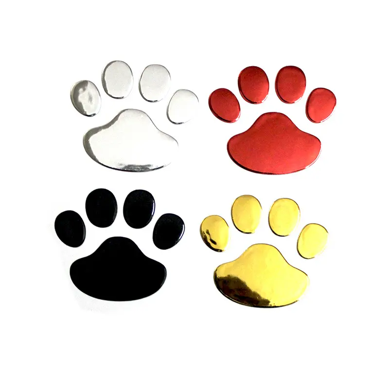 PVC Footprint 3D Body Decoration Sticker
