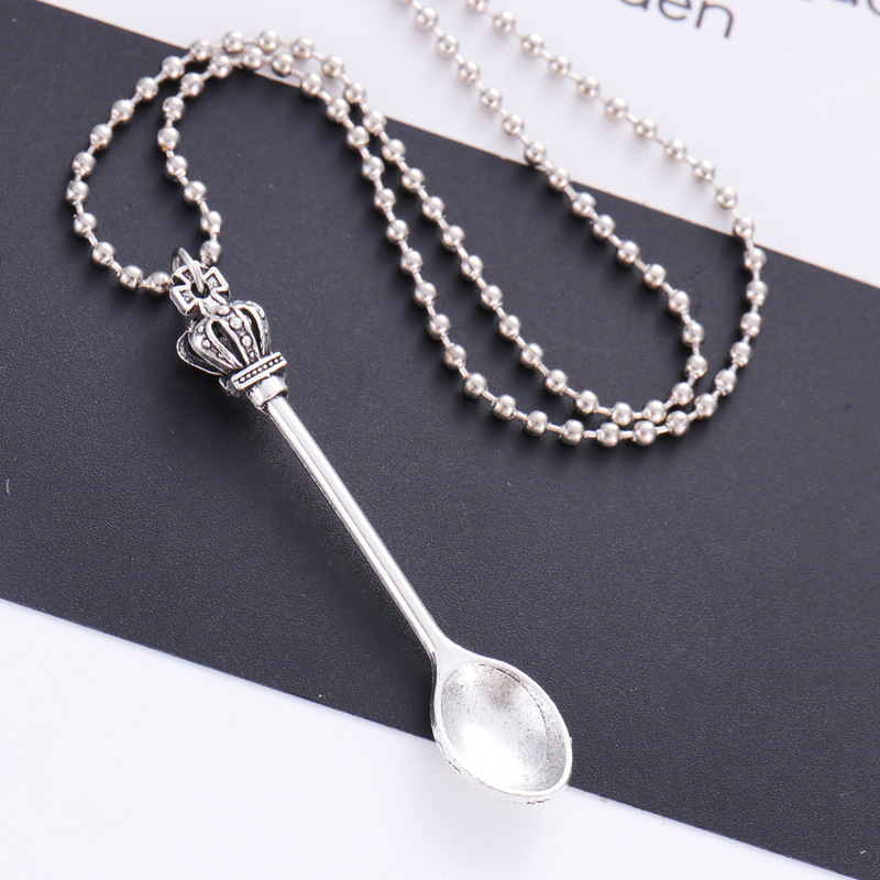 Tea Spoon Pendant Necklace