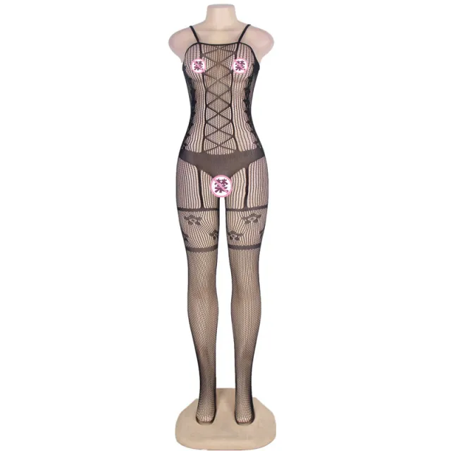 Black Siamese Stockings Black - Shop at LoveMi