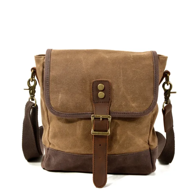 Men's Trend Crossbody Shoulder Bag Khaki - Shop at LoveMi