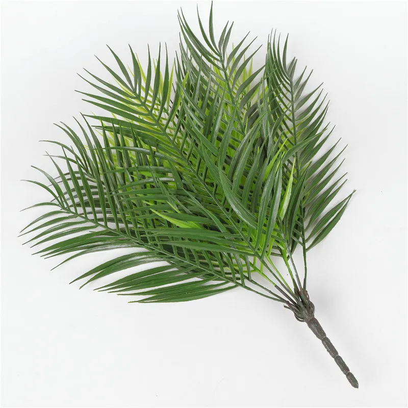 Palm tree leaf plant simulation plastic green plant – image 4