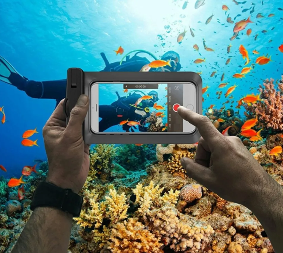 Waterproof Mobile Phone Bag Diving Drifting Bag – image 4