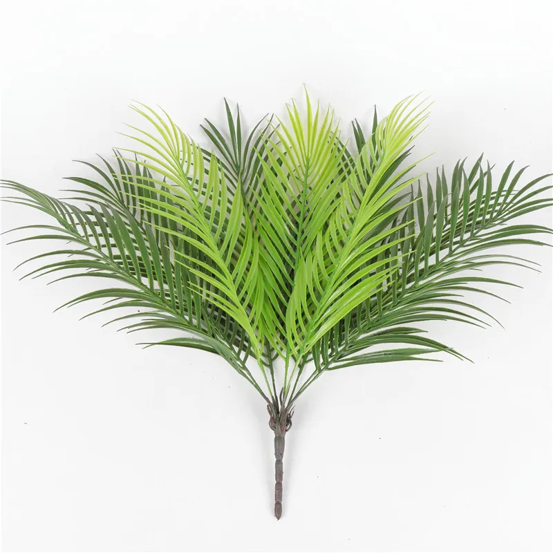 Palm tree leaf plant simulation plastic green plant – image 5