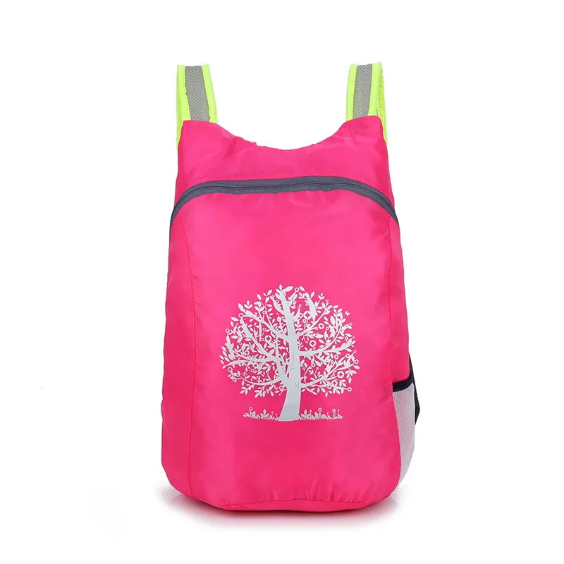 Children's folding backpack - Red