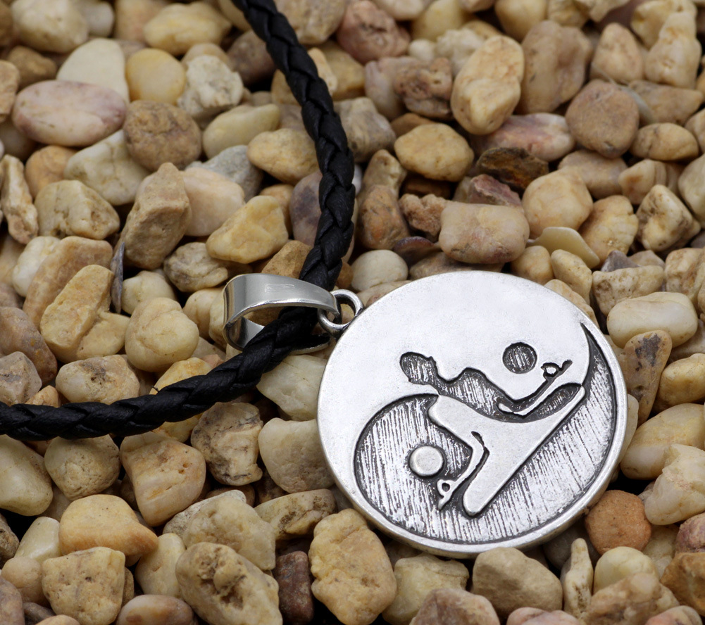 Yin Yang Yoga Pendant Necklace