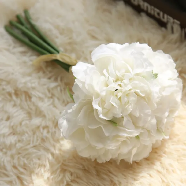 Peony artificial flower White - Shop at LoveMi