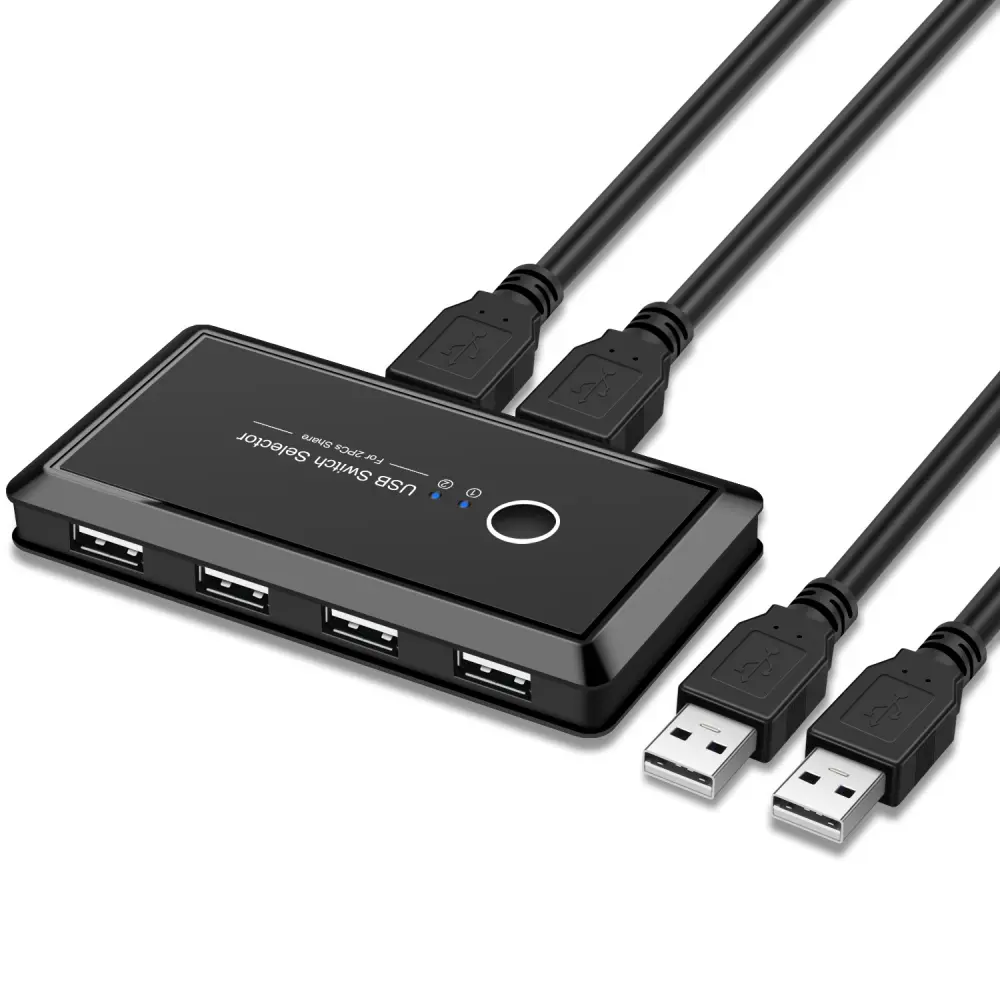 Usb Multi-interface Two-in Four-out Splitter