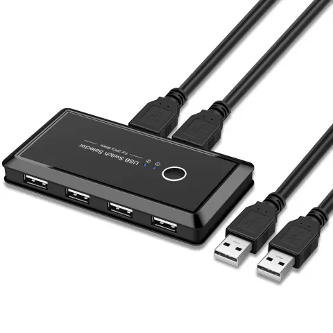 Usb Multi-interface Two-in Four-out Splitter