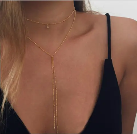 Simple Necklace Retro Clavicle