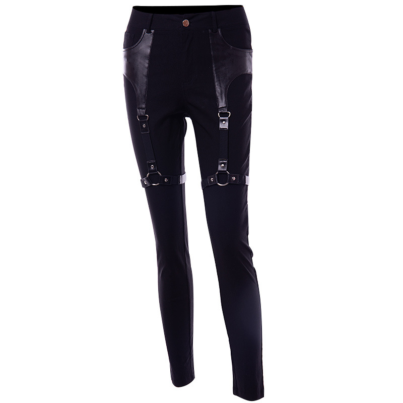 Mid-rise waist overalls