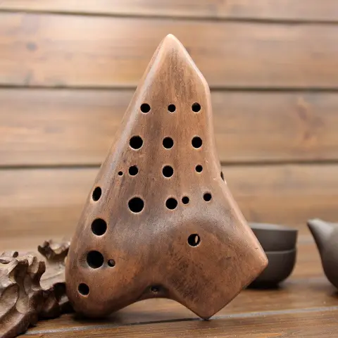 AC Ocarina Three Tube Midrange C Tuning Smoked
