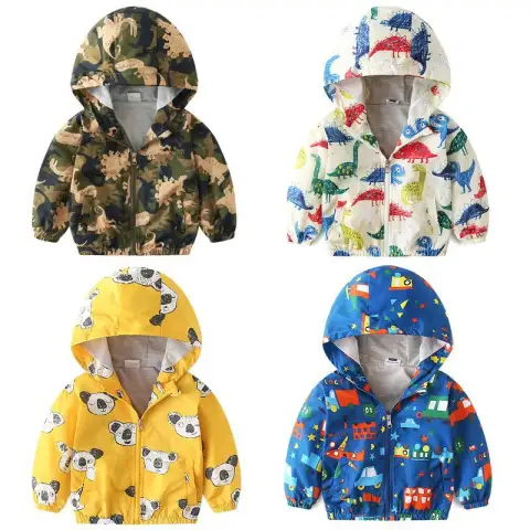 Boy Jacket Casual Hooded