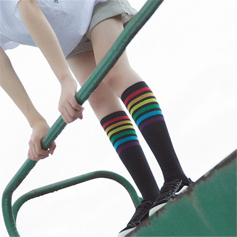 Title 2, Calf socks stripe movement and knee high hose