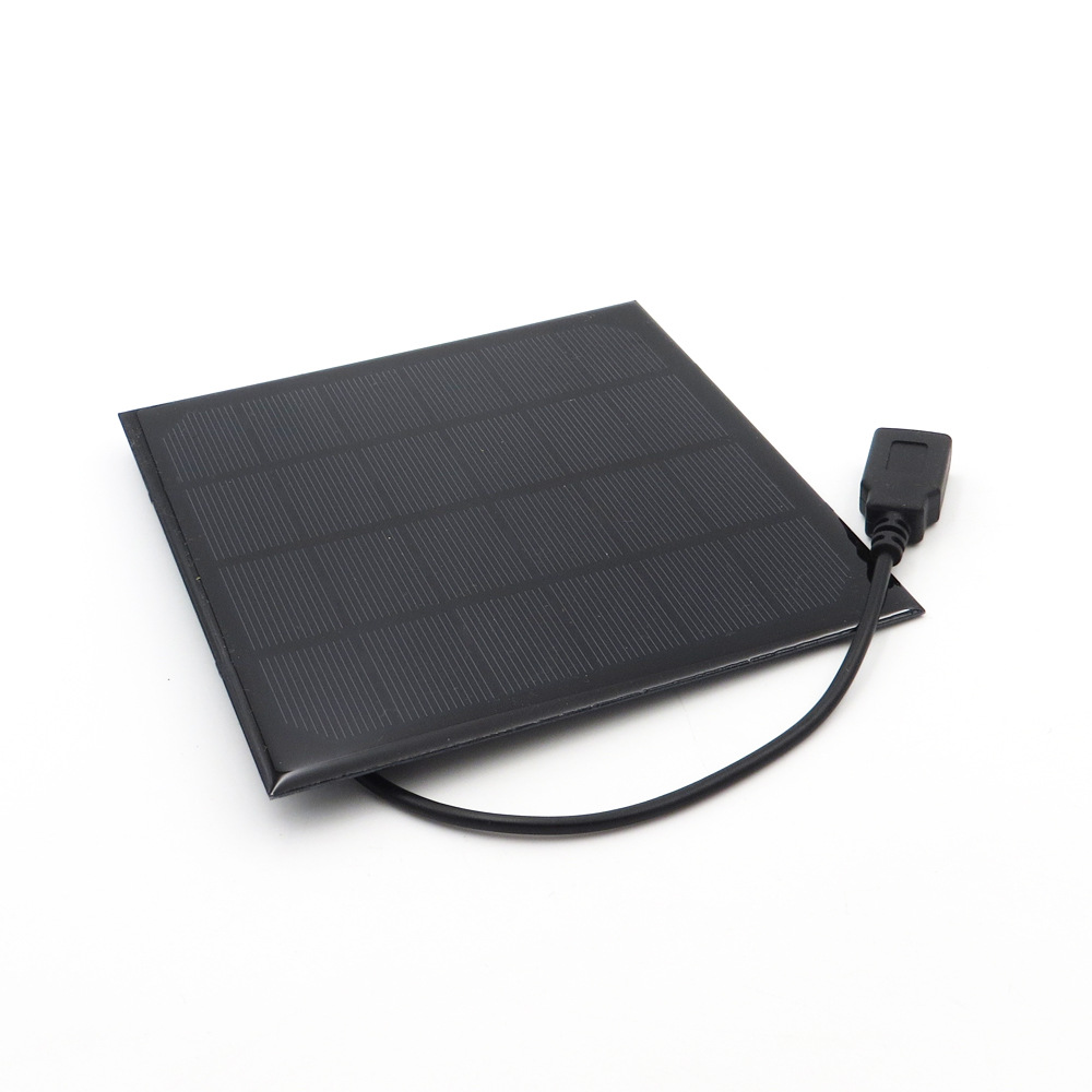 Solar Panel Fan Can Charge Mobile Phone - Image 2