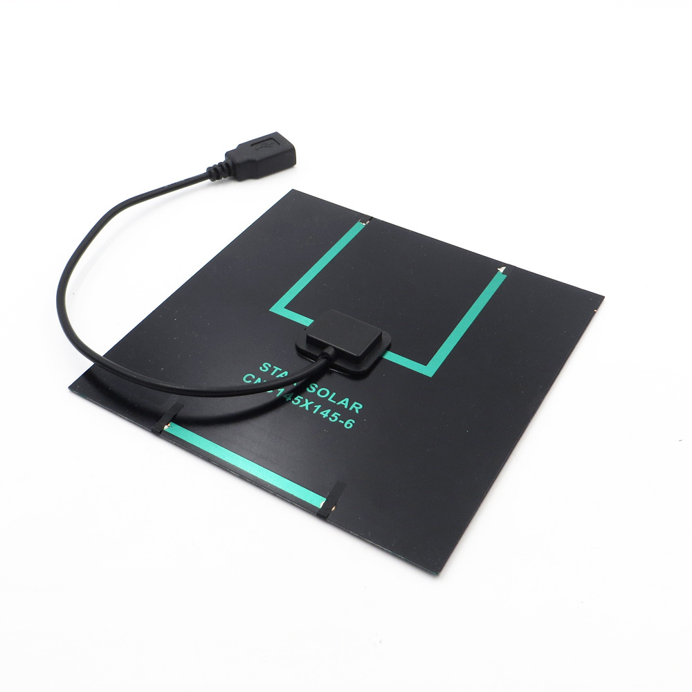 Solar Panel Fan Can Charge Mobile Phone - Image 6