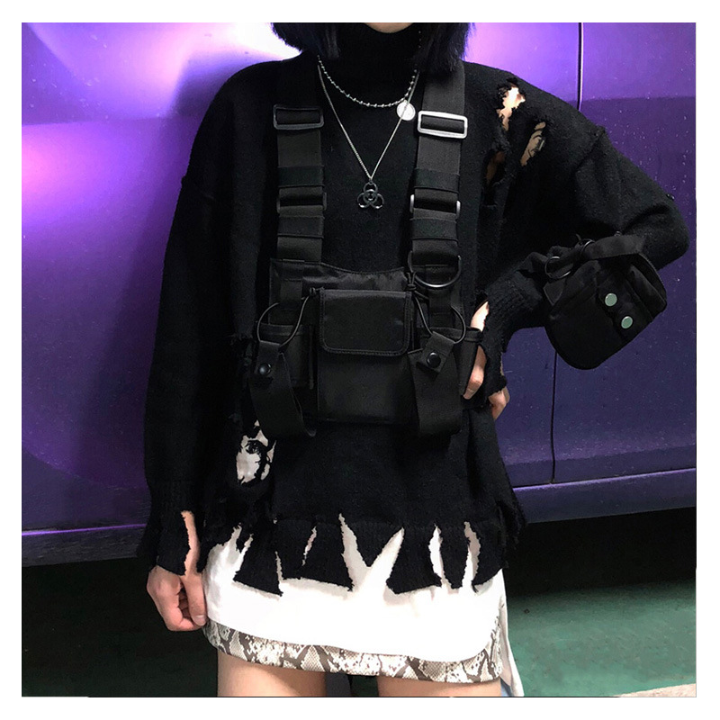 Hip-hop pocket chest bag — foto 2