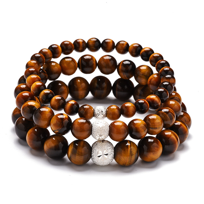 Natural tiger eye stone bracelet
