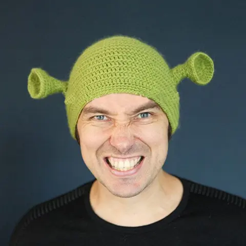 Wool Creative Funny Knit Hat
