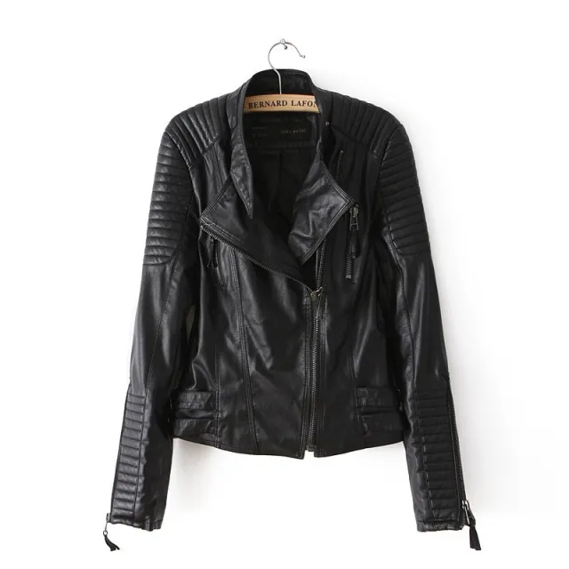 Locomotive PU leather clothing Black - Shop at LoveMi