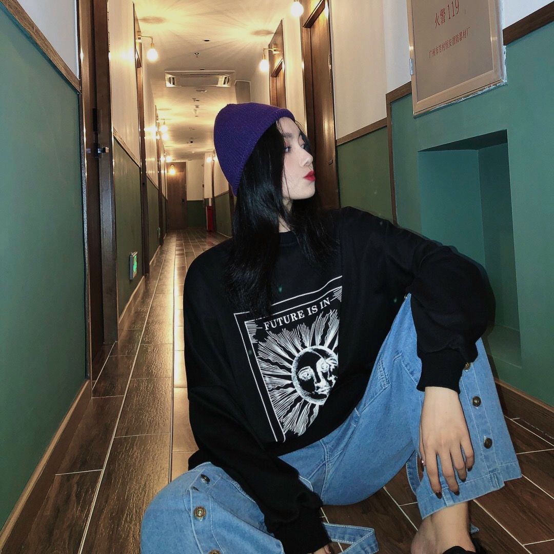 Solar system monogrammed tunic