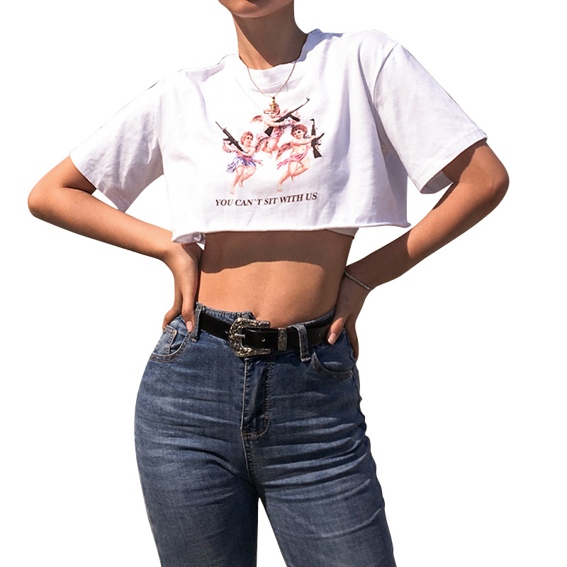 Cupid printed short sleeve