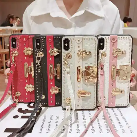 Luxury Leather Willow Phone Case
