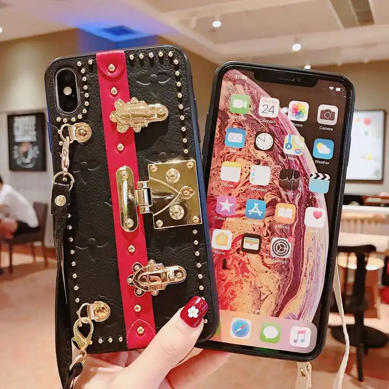 Luxury leather willow phone case