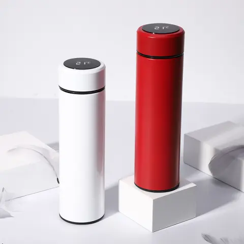 Stainless Steel Vacuum Flask LED Touch Display Temperature