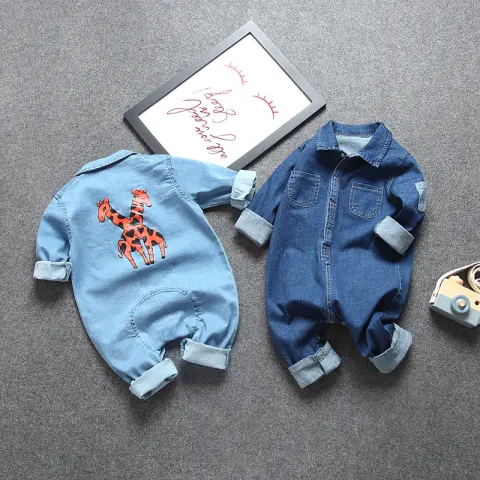 Baby Denim Jumpsuit